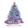5D DIY Diamond Painting Special Shape Desk Ornament Christmas Tree Decor Kit