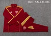 25/26 Arsenal Maroon long zipper  Training Jacket Set