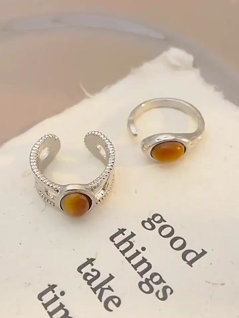 Tiger's Eye Ring