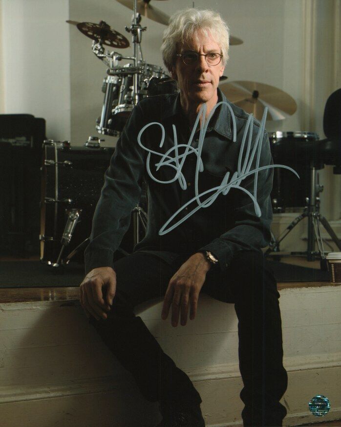 STEWART COPELAND Autographed Original 8x10 Photo Poster painting LOA TTM