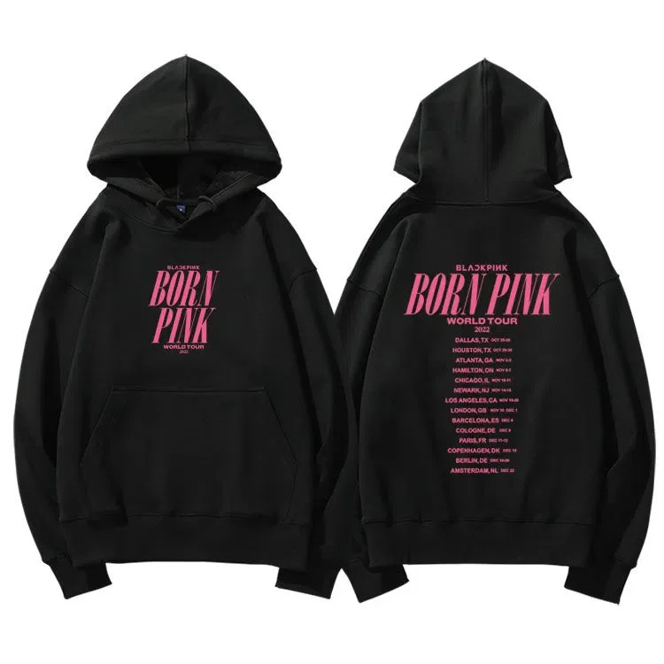 NEW VERSION BLACKPINK BORN PINK TOUR HOODIE