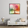 Four Seasons Tree-11CT Stamped Cross Stitch 45*45cm/17.72*17.72in