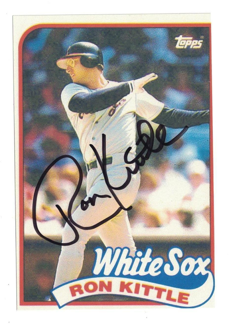 Ron Kittle Signed Autographed 4 x 6 Photo Poster painting Chicago White Sox