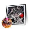 Diamond Painting -DIY Full Square Drill Rose Wolf