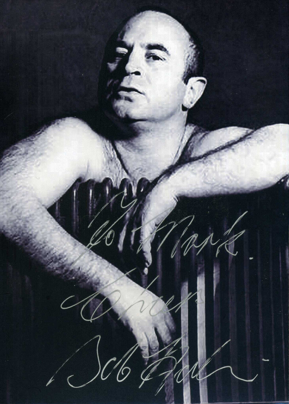 BOB HOSKINS Signed Photo Poster paintinggraph - Film Star Actor - preprint