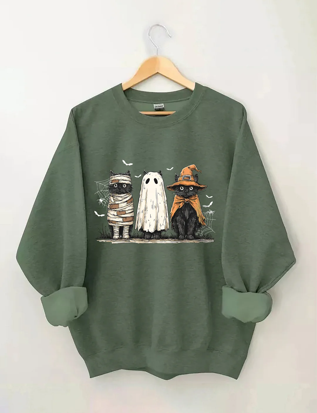 Black Cat Pumpkin Sweatshirt