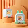 IPSTUBE Small TV Desktop Clock Electronic Pet Robot Smart Bluetooth Audio Ornaments