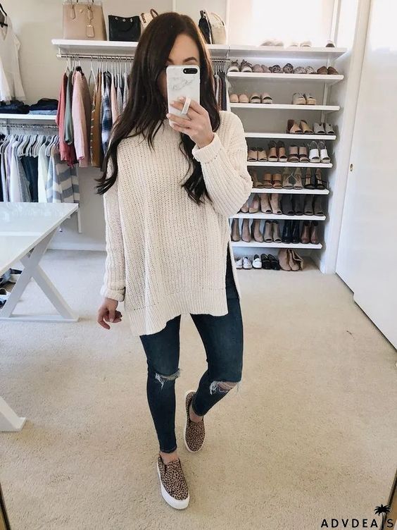 Pullover Knit Sweater