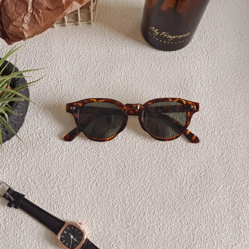 Casual Sweet Glasses Pc Resin Round Frame Square Oval Frame Full Frame Women’s Sunglasses