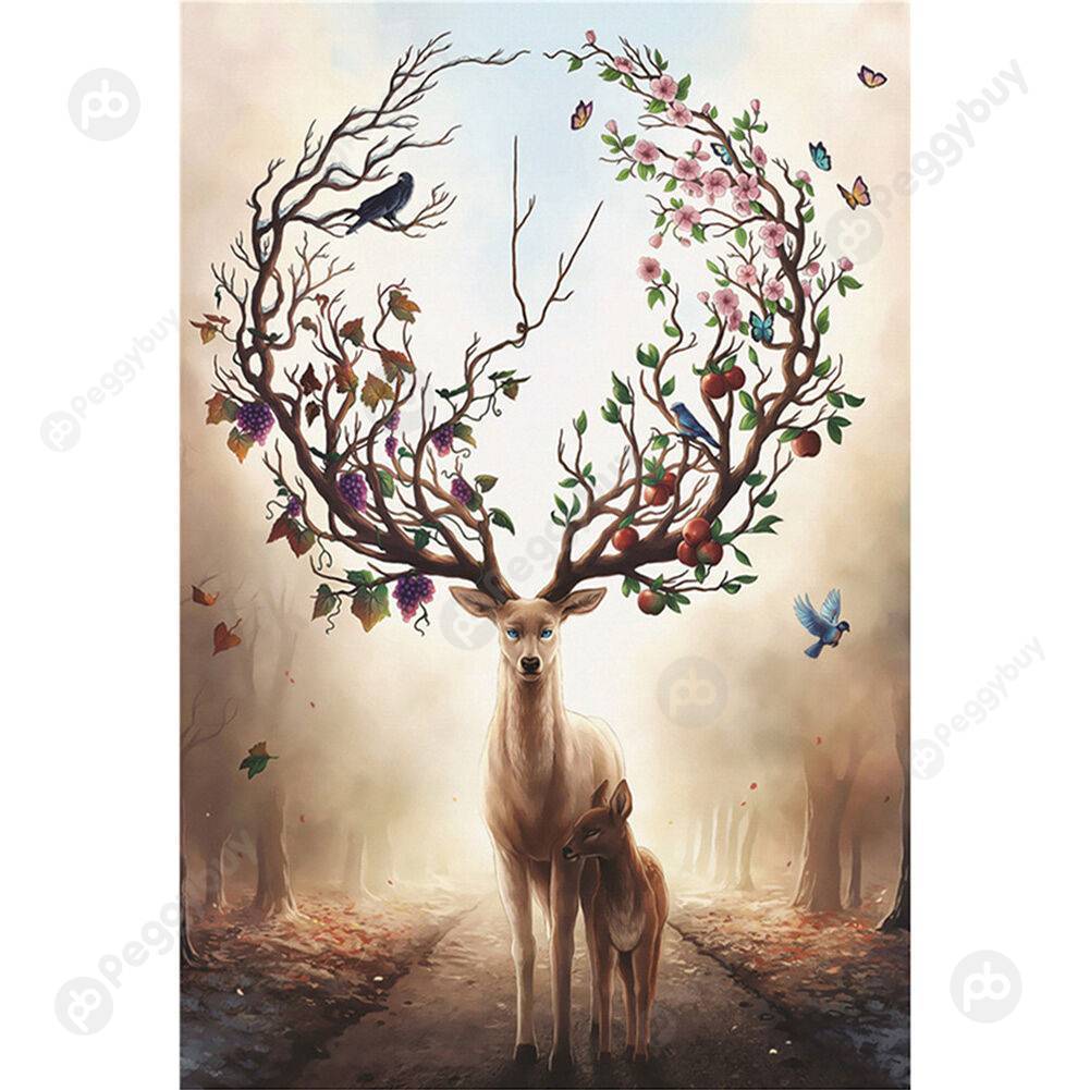 

1000pcs DIY Deer Jigsaw Puzzles Children Adult Educational Toy Room Decor, 501 Original