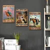 3PCS Cowgirl - Vintage Metal Signs Set - 20*30cm - Western