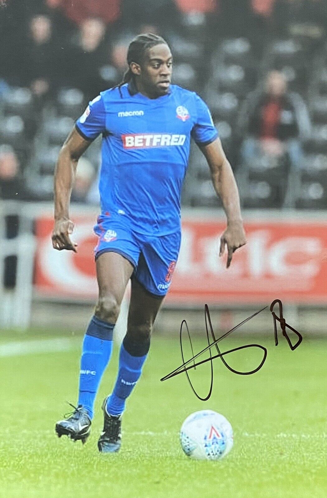 Clayton Donaldson Genuine Hand Signed Bolton Wanderers 6X4 Photo Poster painting