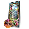 (45*75cm)Garden House - Full Square Drill Diamond Painting