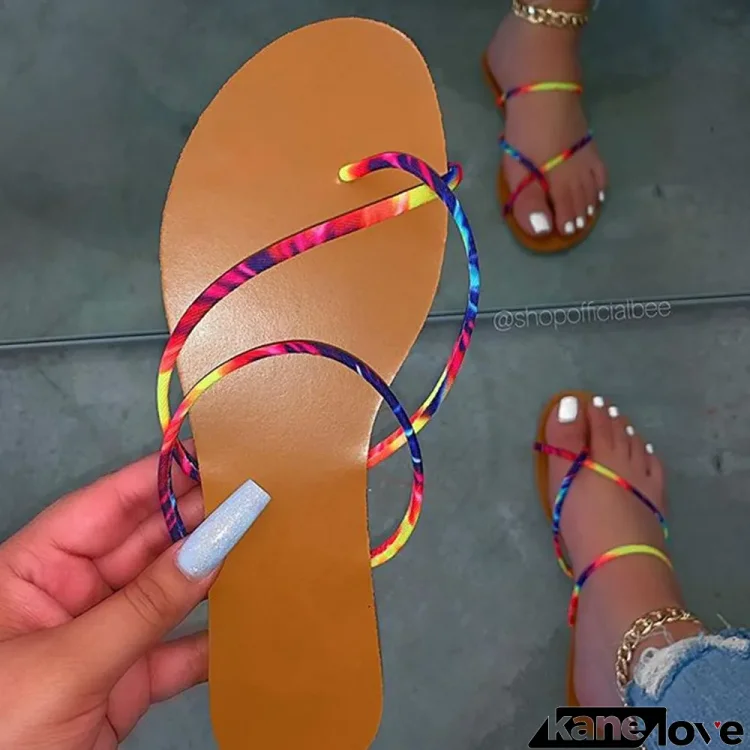 Summer Beach Flat Flip Flops Sandal