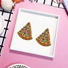 DIY Special Shape Diamond Art Fridge Magnets Sticker Kit(Pizzeria)