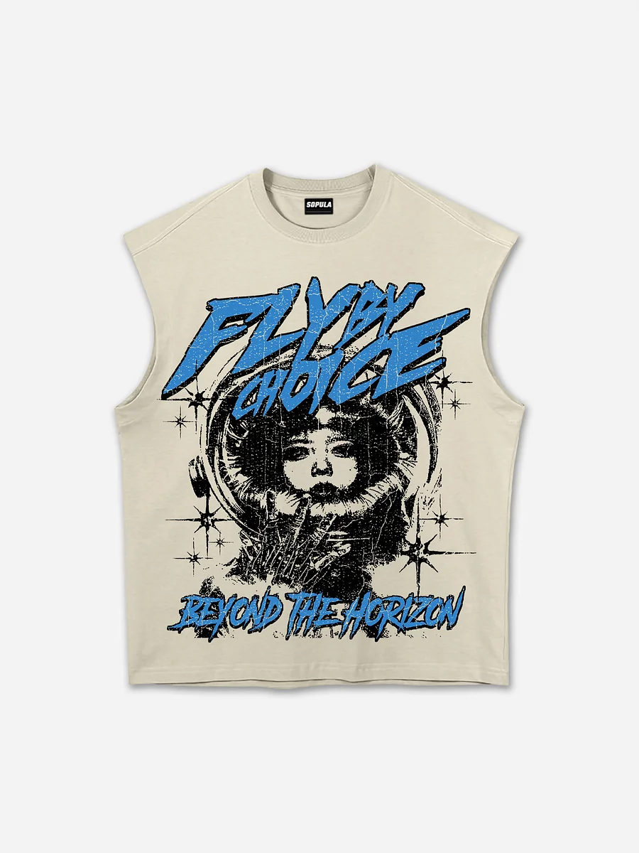 Fly By Choice Graphic Sleeveless Shirt Tank Top