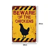 Chicken - Vintage Metal Signs - 20*30cm - Warning&Farm