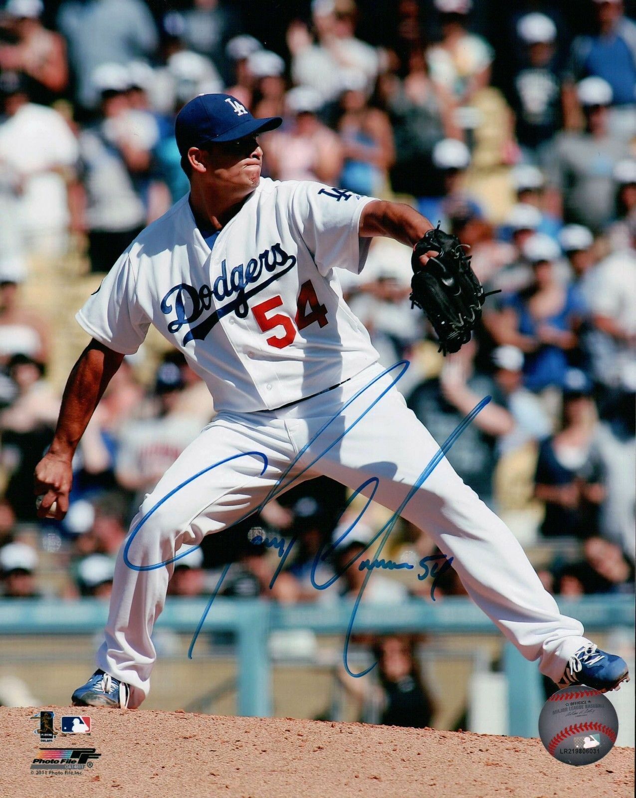 Javy Guerra Signed 8X10 Photo Poster painting Autograph LA Dodgers Home Pitching Auto w/COA