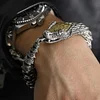 Dragon Retro Snake Bracelet Unisex Stainless Steel Alloy Bangle New