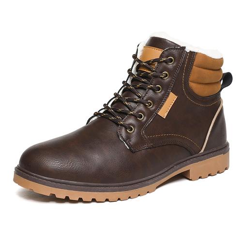 Dacomfy men's cotton shoes high-top lace-up shoes 