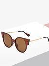 Cat-Eye Acetate Sunglasses