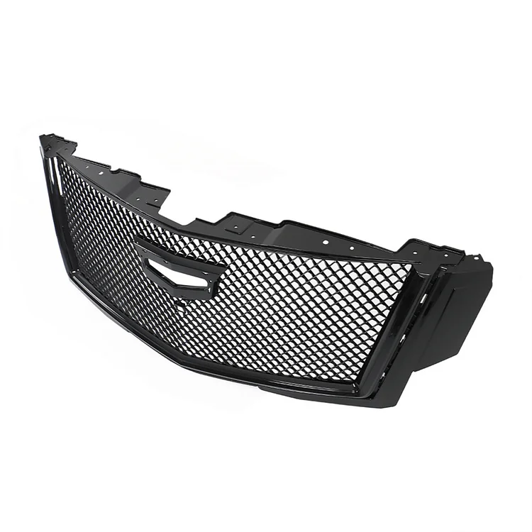 SEBLAFF Front Upper Grille Black Honeycomb Grill Replacement for 2015-2020 Escalade