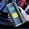 Electric Tire Inflator 150 PSI LCD Display Portable Car Air Compressor Air Pump