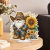 >SALE<Single-Side Special Shape Desktop Diamond Art Kit for Home Decor(Cowboy Gnome 1)