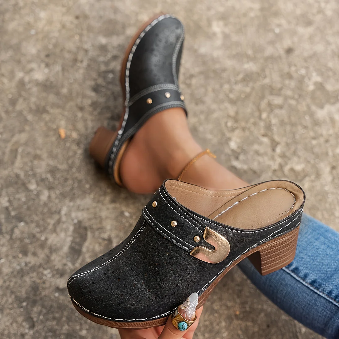 Breakj Breakj New 2025 Baotou Slope And Women's Cool Drag Large-Size High-Heeled Sandals Women's Tide