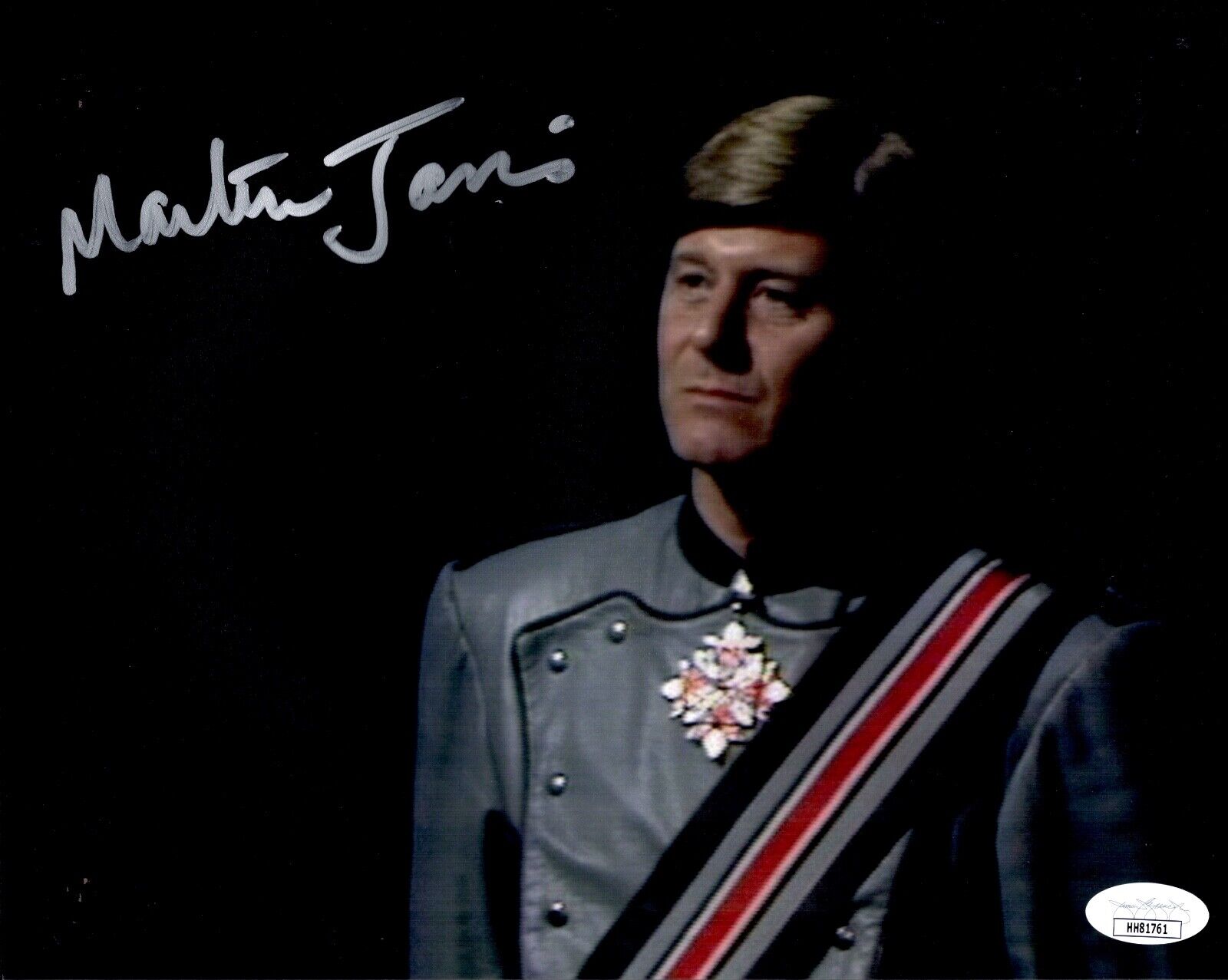 MARTIN JARVIS Signed 8X10 DR. WHO Photo Poster painting IN PERSON Autograph JSA COA Cert