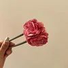 Stylish Dried Rose U Shape Hair Pins