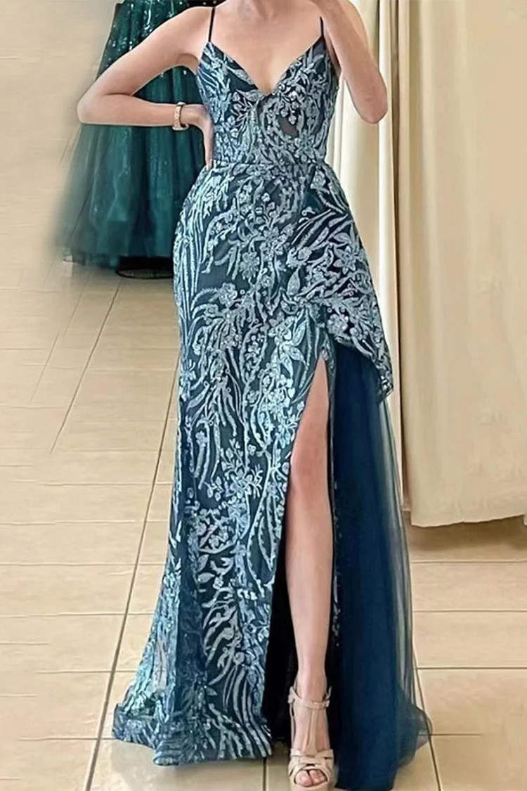 Fashionable and Elegant Party Sexy Slim Evening Dress