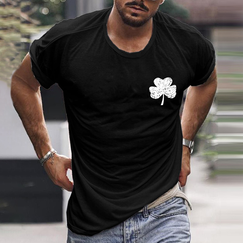 Comstylish Men'S St. Patrick'S Print T-Shirt