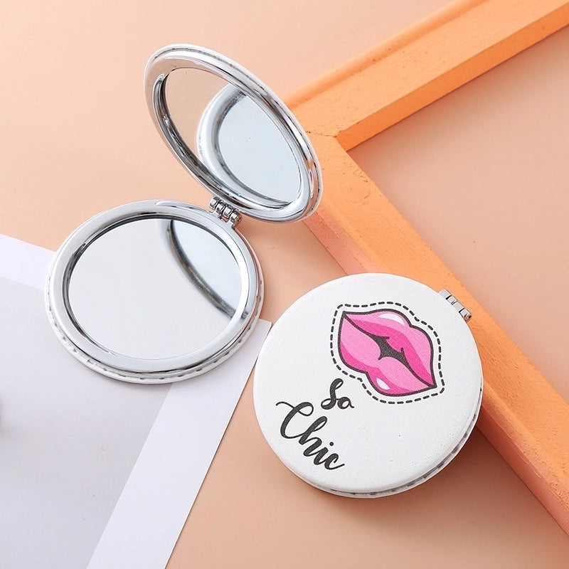 Lady Cartoon Glass Mirror 1 Piece