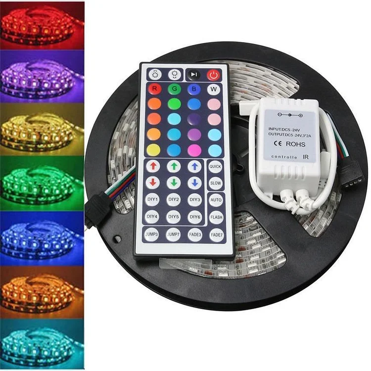 Colorful LED remote control light strip | 168DEAL