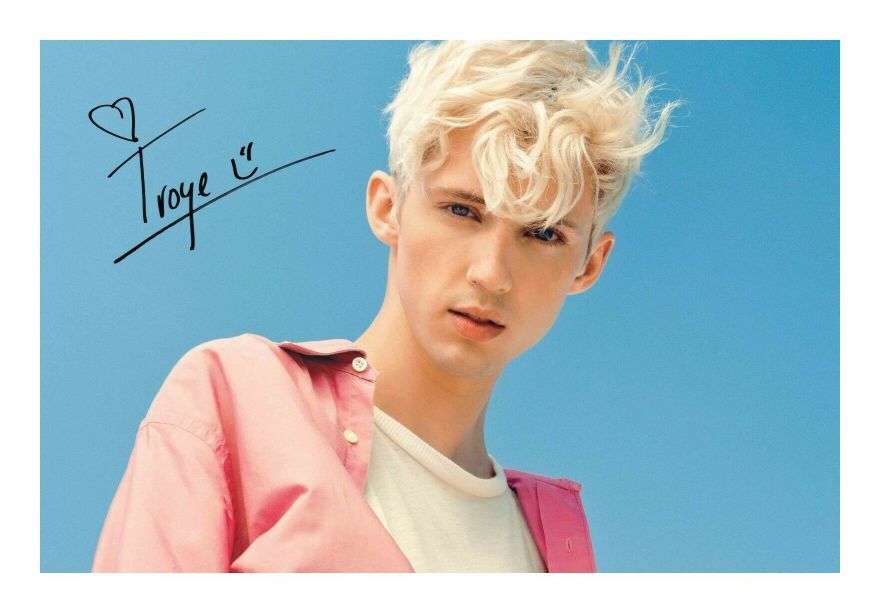 TROYE SIVAN AUTOGRAPH SIGNED PP Photo Poster painting POSTER