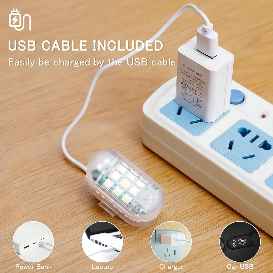 Wireless Remote Control Anti-Collision LED Strobe Light Kit