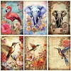 (Multi-Style) Animal Retro Poster-11CT Stamped Cross Stitch 40*60cm/15.75*23.62in (Big Size)