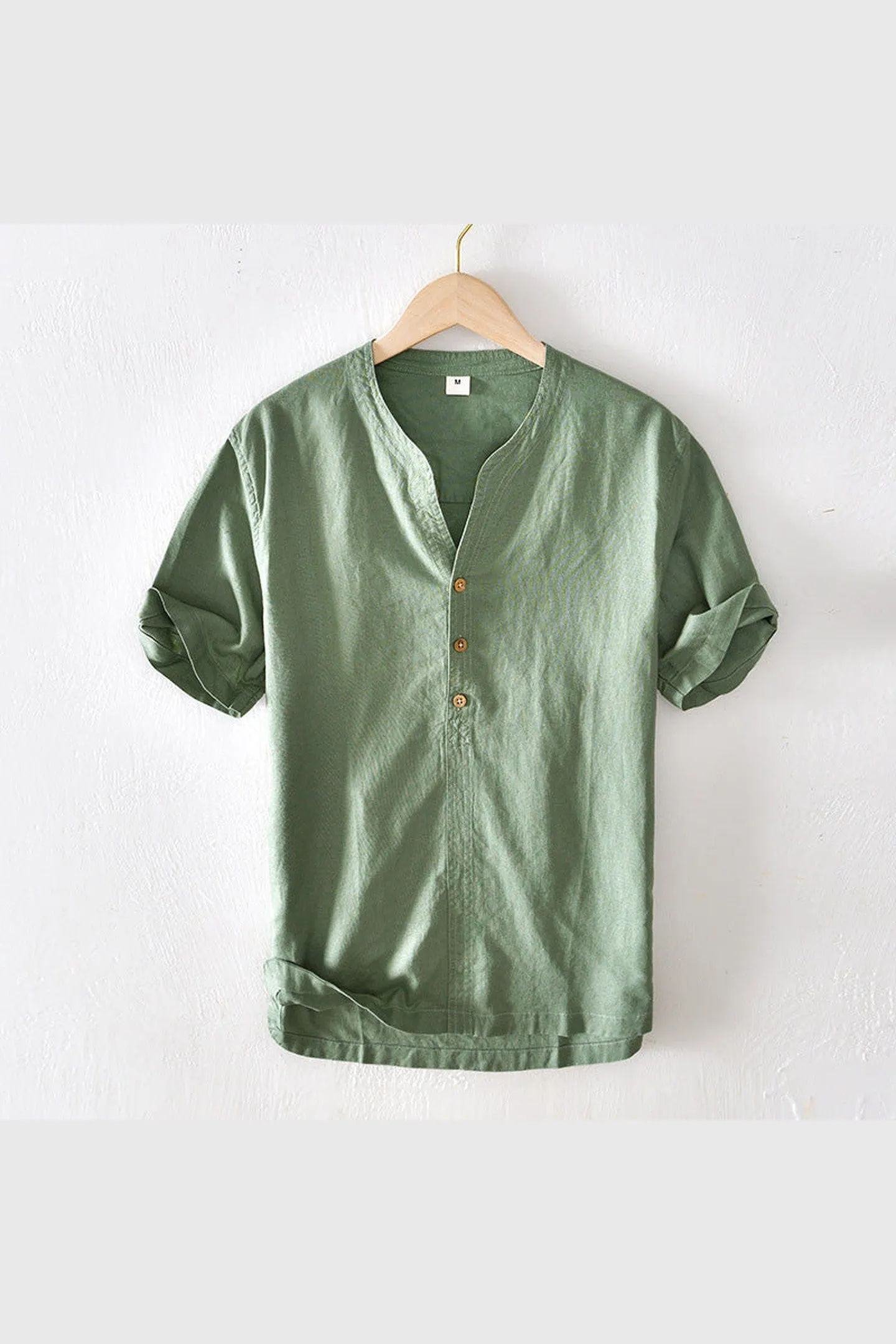 Men's Como Linen Shirt &ndash; Breathable Tailored Summer Staple