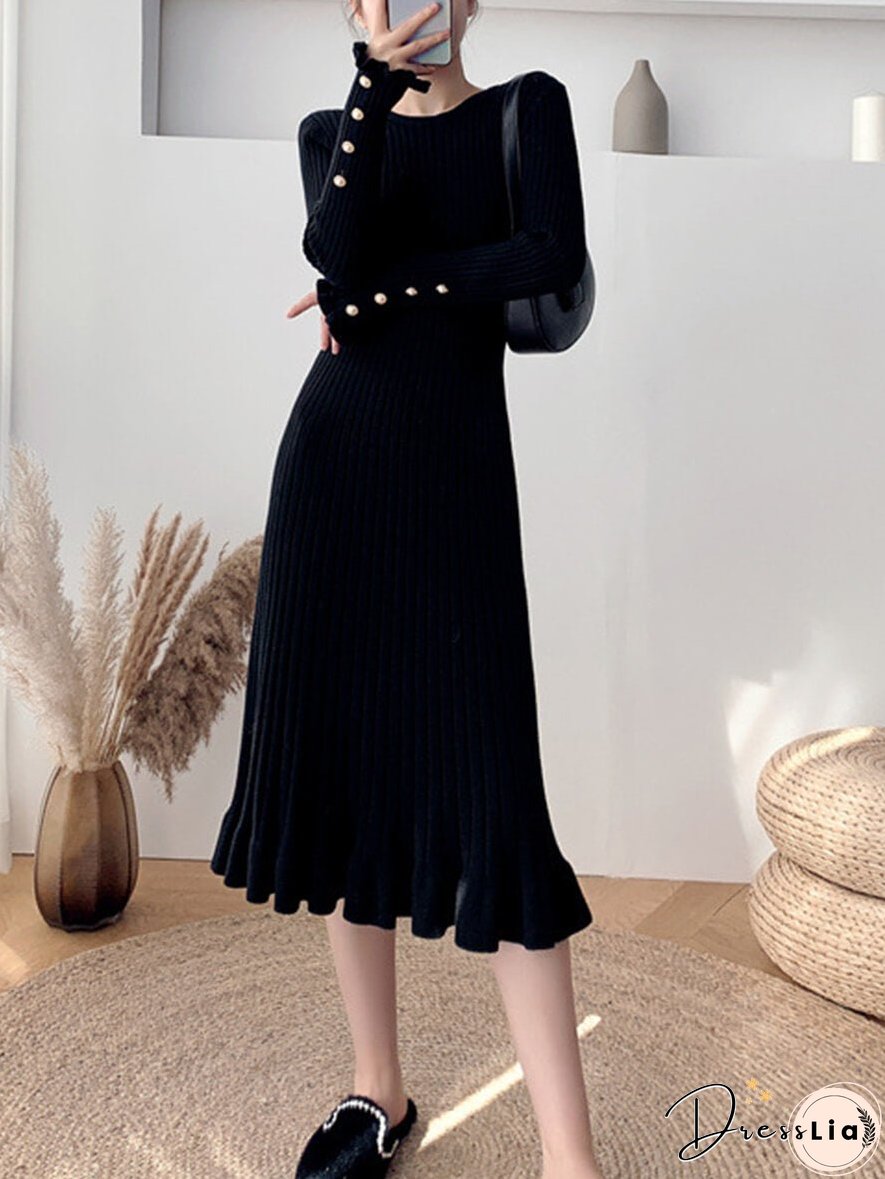 Effortless and Chic winter Dress