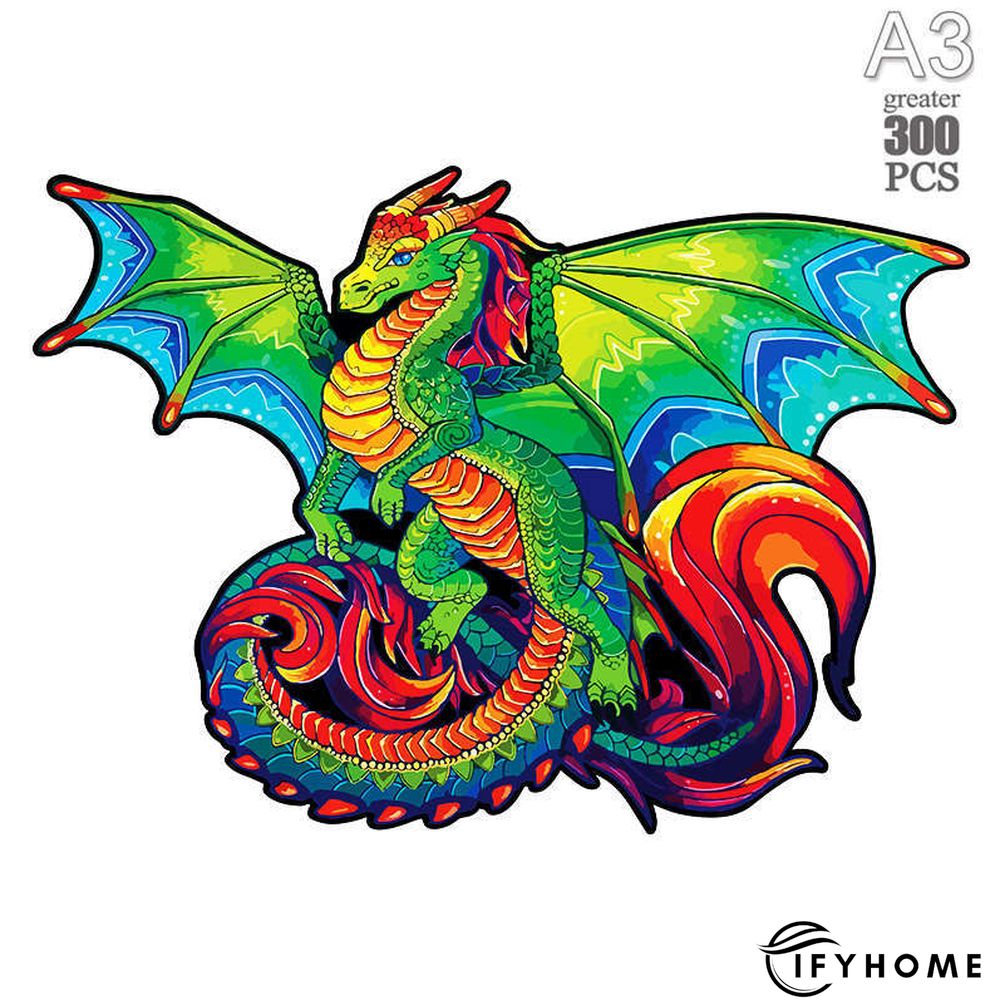 Animal Puzzle 3D Wooden Jigsaw For Kids Toys Family Educational Games Holiday Gifts | IFYHOME