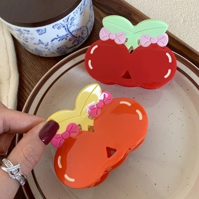 Women’s Cute Cherry Acetic Acid Sheets Hair Claws