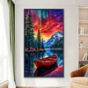 Diamond Painting - Full Round Drill - Lakeside(Canvas|40*70cm)
