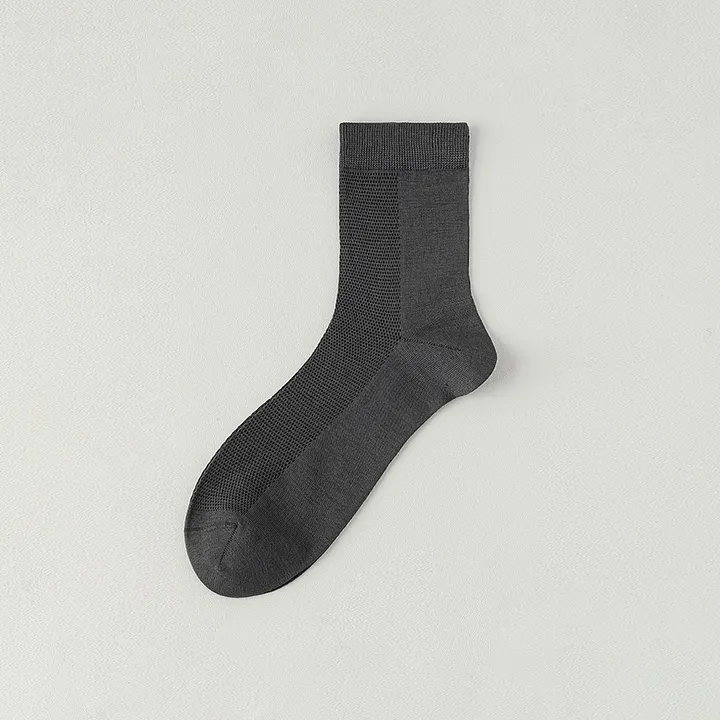 Real Silk Life Casual Quality Mid-Calf Socks For Business Men. Real Silk Life Casual Quality Mid-Calf Socks For Business Men.