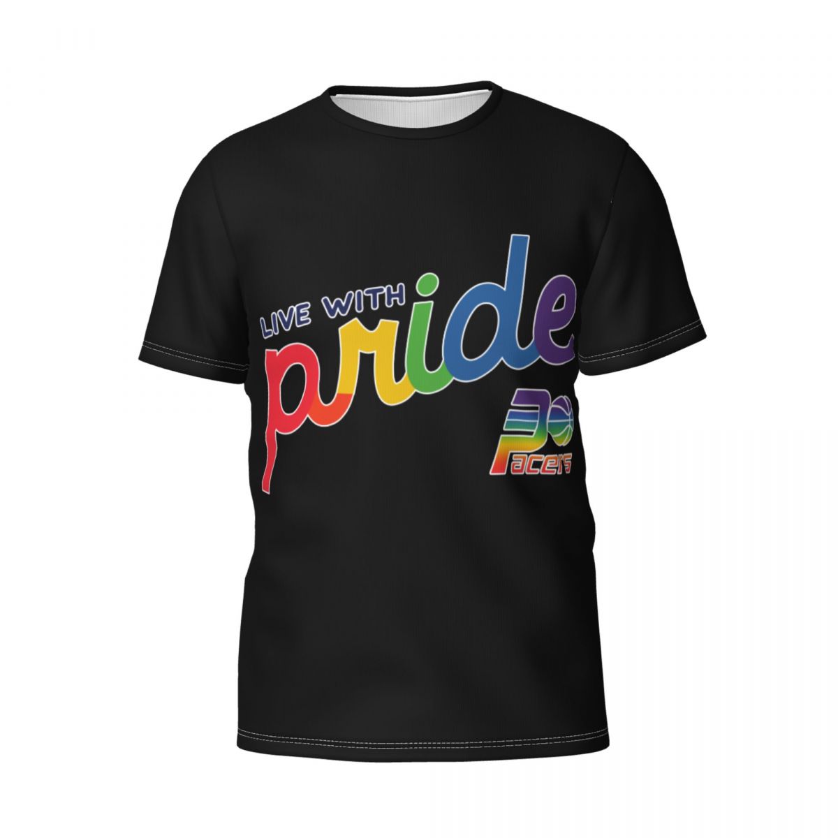 Indiana Pacers Live With Pride T-Shirt Men's