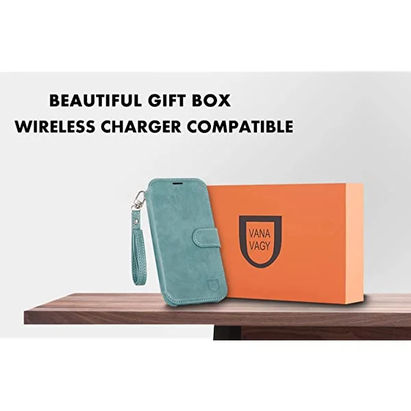 VANAVAGY iPhone SE 2022/iPhone SE 2020 Wallet /iPhone 8/iPhone 7 Wallet Case 4.7 inch