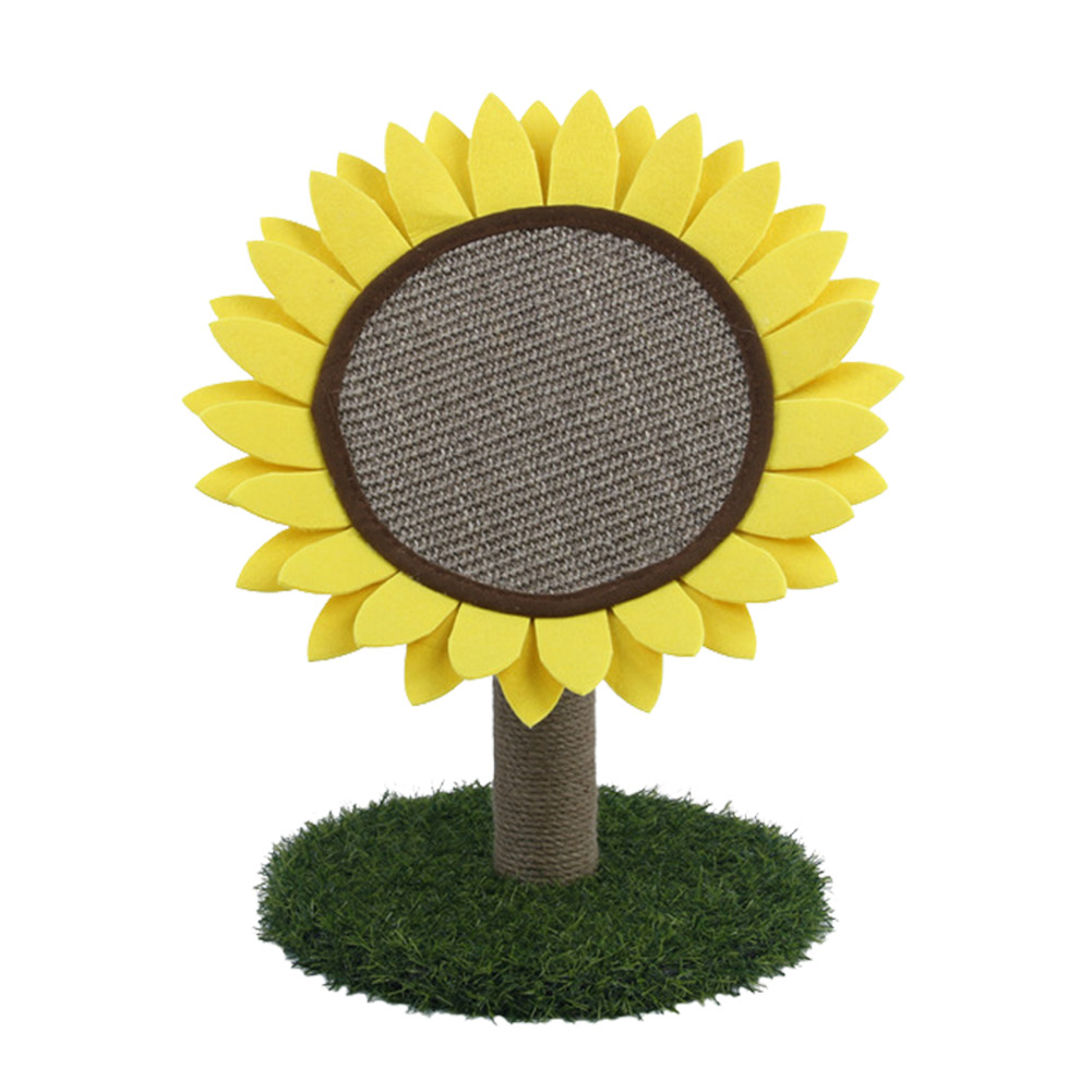 

Scratching Sunflower Sisal Pet Supplies Cat Scratcher Chewing Teaser Toys, 501 Original