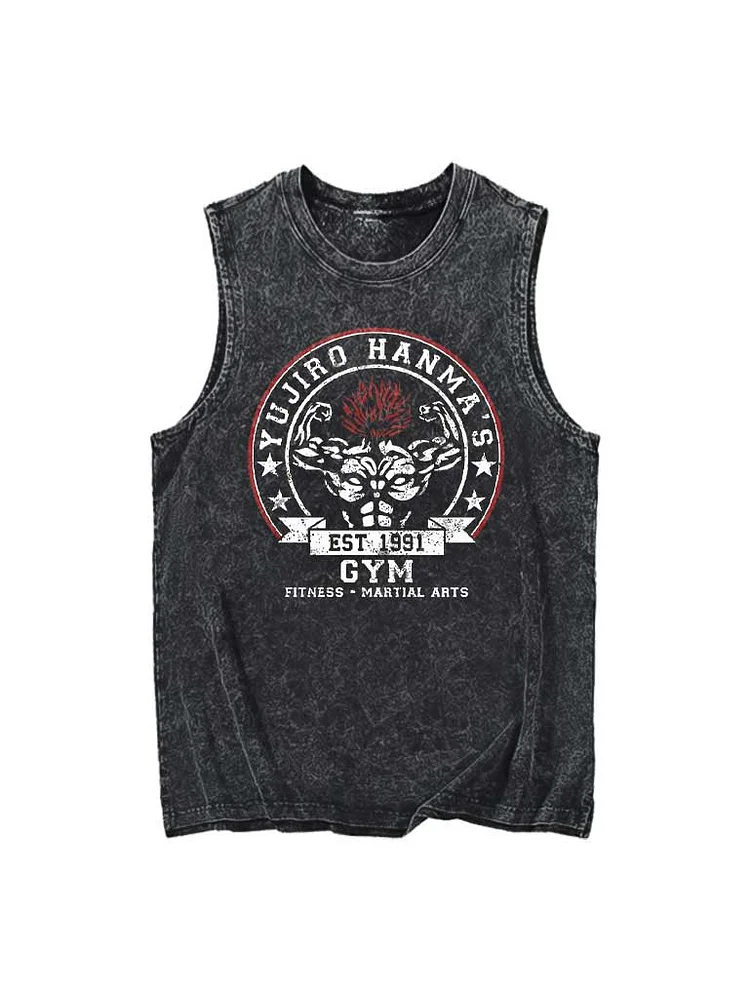 Hanma's Gym Vintage Tank Top