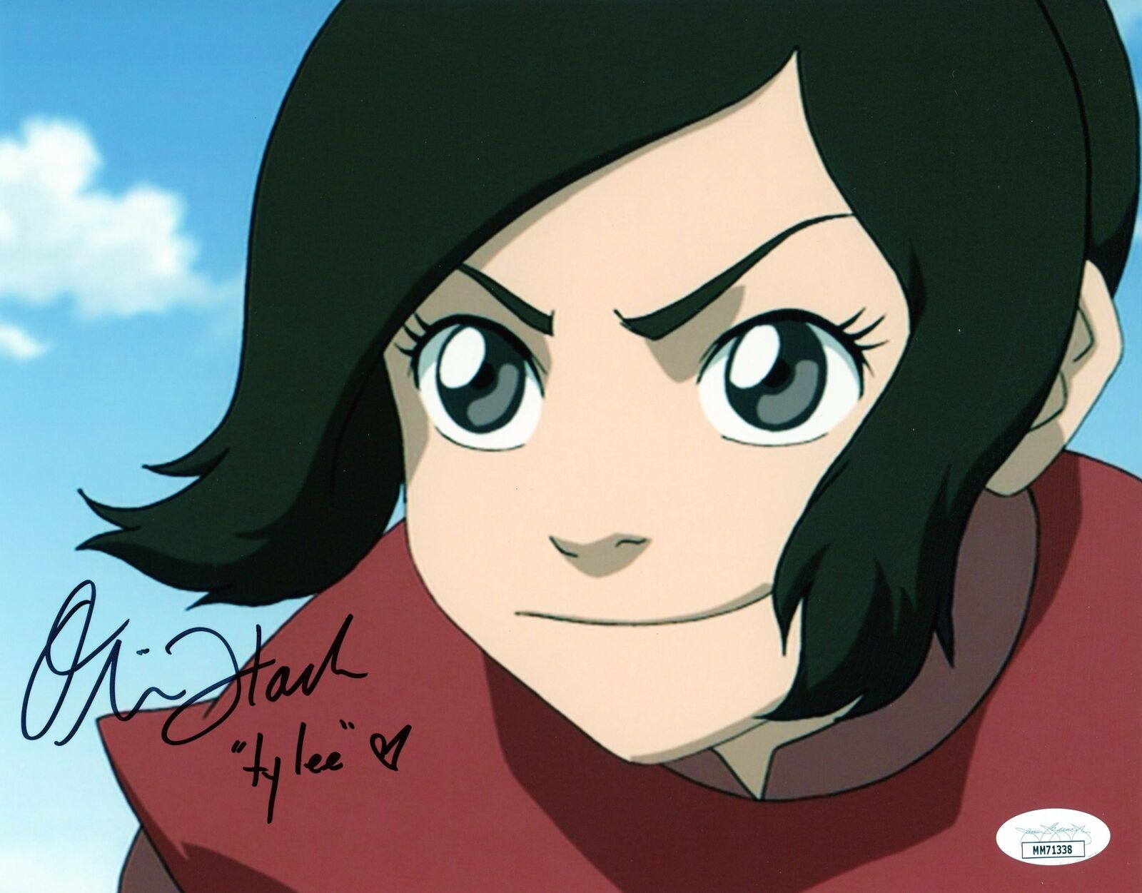 Olivia Hack Avatar Last Airbender 8x10 Photo Poster painting Signed Autograph JSA Certified COA