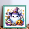 (Stamped/Counted) Halloween Ghost-11CT Cross Stitch 40*40cm/15.75*15.75in